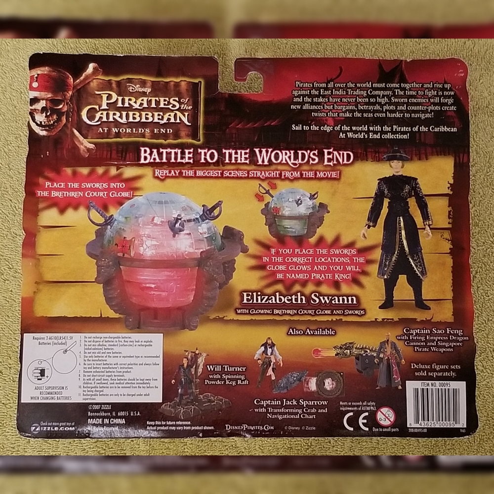 Disney Elizabeth Swann Action Figure 2007 - Picture 2 of 2